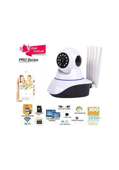 Angel Eye KS-516 Gece Görüşlü Wi-Fi Bebek Güvenlik Kamerası