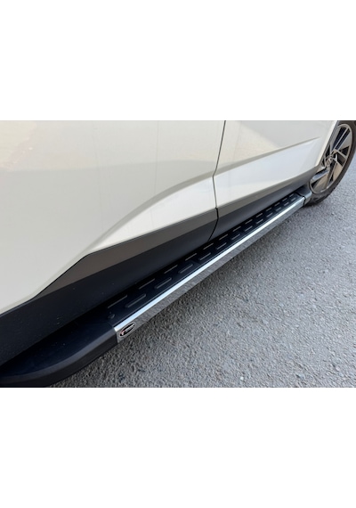 Türkmen Nissan Qashqai 3 Krom Yan Basamak 173 Cm 2021 Üzeri