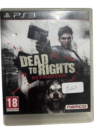 Sony Ps3 Dead To Rights 2.el Oyun Temiz