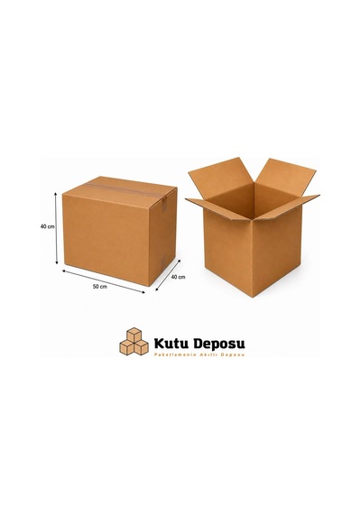 40x50x40 Cm E-ticaret Ve Kargo Kutusu 10 Adet