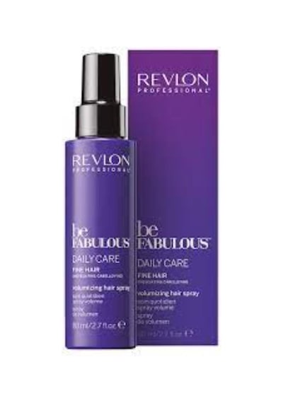 Revlon Professional Be Fabulous Daily Care Fine Hair Volumizing Hair Sprey I Nce Telli Saçlar I Çin Hacimlendirici Sprey 80 Ml