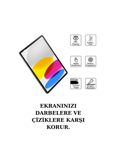 Huawei Matepad 12x Nano Ekran Koruyucu Darbeye Tam Dayanıklı Esnek Nano 9h Şeffaf