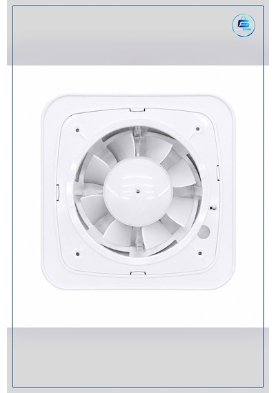 Banyo Aspiratörü 150 Mm Plastik 20w M³/h Tuvalet Havalandırma Duv
