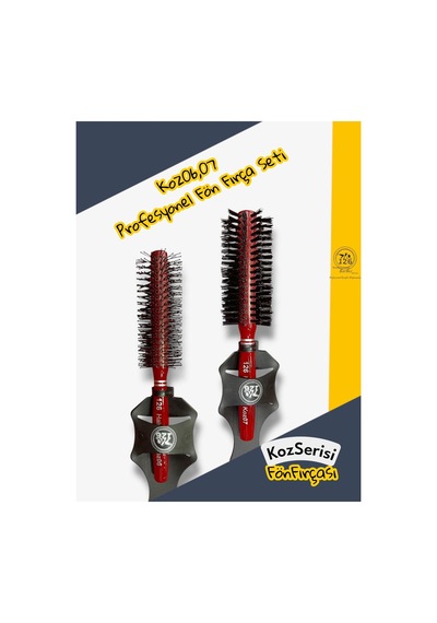 Koz06 Koz07 Fön Fırçası Seti