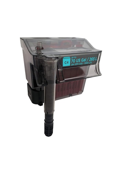 Tr C4 Güç Filtresi, Akvaryumlar İçin Balık Tankı Filtresi 70 Gal