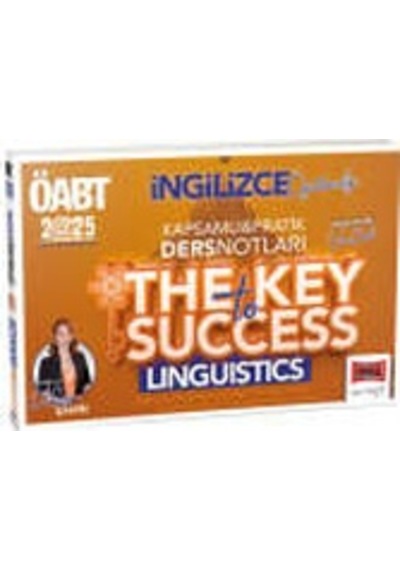 Yargı Yayınları 2025 Öabt İngilizce Öğretmenliği Kapsamlı Pratik Ders Notları The Key Success Linguistics Sevgi Şahin