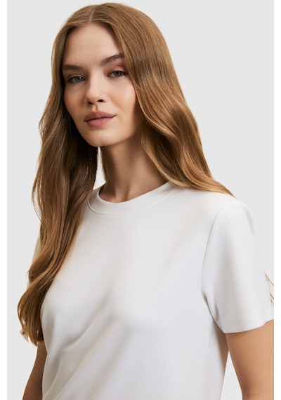 U.S. Polo Assn. U.s. Polo Assn. Kadın Beyaz Tişört Basic 50323533-vr013