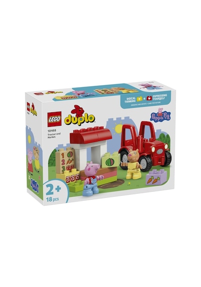 Lego Duplo 10468 Tractor And Market