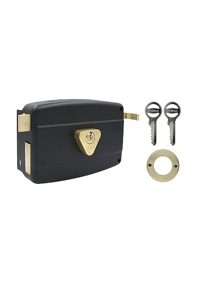 Yuma Ym-600 Kilit Yuma Tirajlı Kilit Oval Karşılıksız Siyah