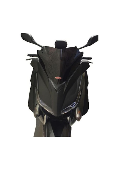 GP Kompozit Yamaha XMAX 250 / 400 2014-2017 Uyumlu Spor Ön Cam Siyah 35 cm