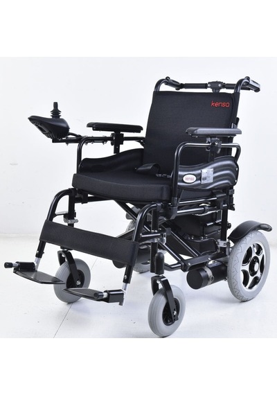K-111 Akülü Tekerlekli Sandalye 2 340w Motor 66ah Jel Akü 120 Kg Taşıma Kapasitesi 30km Menzil