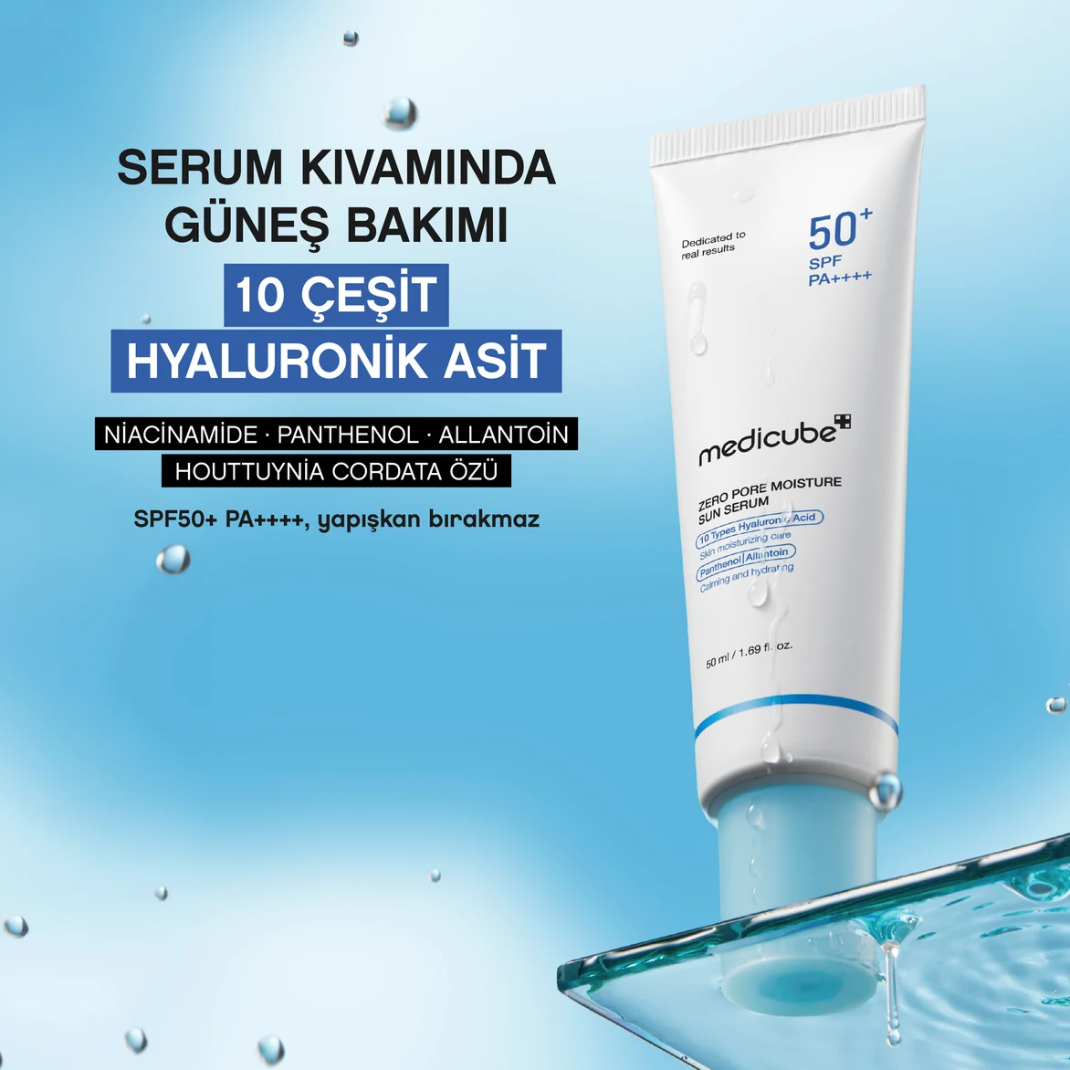 Medicube Zero Pore Moisture Sun Serum
