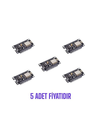 Nodemcu V3 Lolin Esp8266 Geliştirme Kartı - 5 Adet-4850