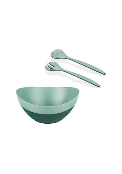 Selka Home Çift Renkli Kase Ve Salata Kaşığı 001