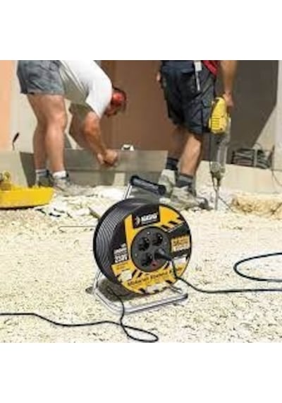 Sgs 2136 Profosyonel Makaralı Uzatma Kablosu 3x2,5 50mt