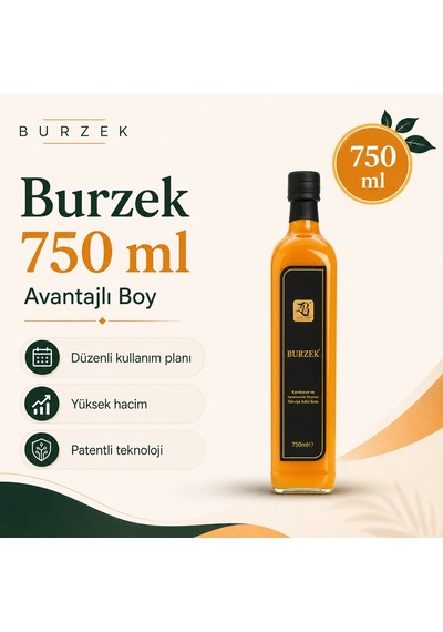 Burzek - Kurkumin Ve Bentonit Kili İçeren Takviye Edici Gıda 750 Ml