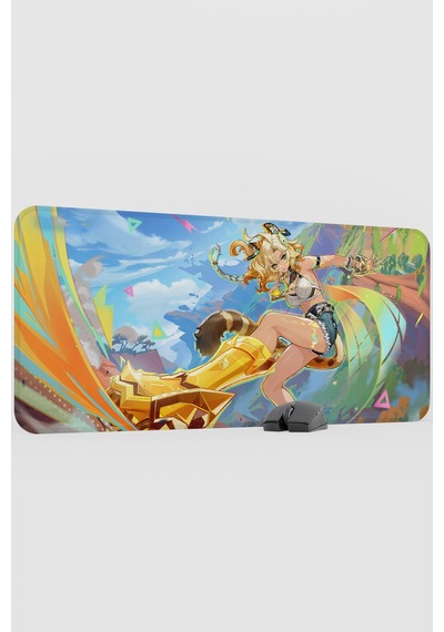 Xilonen Genshin Impact Anime Gacha V3 - 90x40 Xxl Gaming Mouse Pad Fare Altlığı