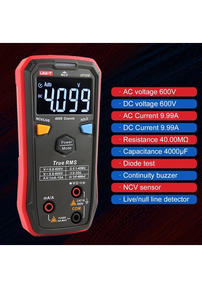 Uni-t Ut123d True Rms Akıllı Dijital Multimetre