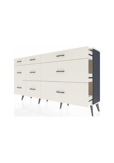 Arges Konsol 9 Çekmeceli 176x30x99 Antrasit-aytaşı Aytası - Antrasıt Arges Konsol 9 Çekmeceli 176x30x99 Antrasit-aytaşı Aytası - Antrasıt