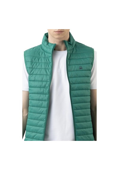 United Colors Of Benetton Erkek Şişme Yelek Yeşil