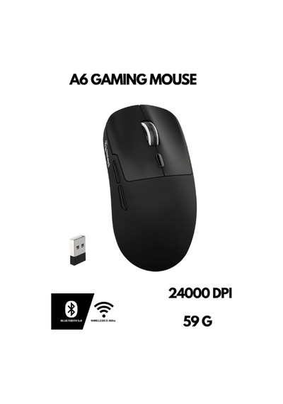 Freewolf A6 Kablosuz Oyuncu Mouse Paw3311 1000 Hz 24000 Dpı Profesyonel Bluetooth Üç Modlu Bağlantı Diğer Freewolf A6 Kablosuz Oyuncu Mouse Paw3311 1000 Hz 24000 Dpı Profesyonel Bluetooth Üç Modlu Bağlantı Diğer