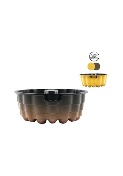 Taşhan T-0153 Döküm Göbekli Kek Kalıbı Atom Model - Çap 26 Cm Derinlik 8 Cm