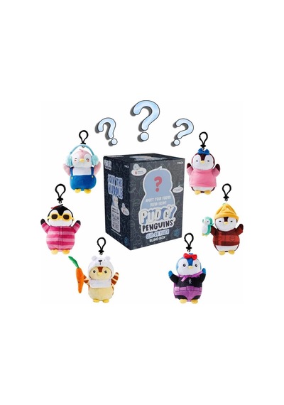 Mey İthalat Penguins Anahtarlık Klipsi Sürpriz Paket