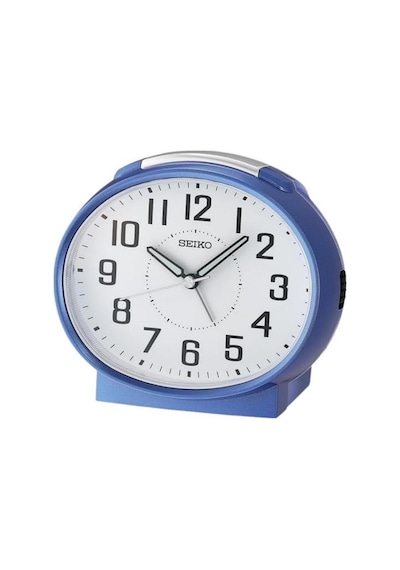 Seiko Qhk059l Sessiz Saniyeli Aydınlatmalı Bell Sesli Alarm 5 Dk Ertelemeli Masa Saati Çok Renkli