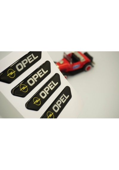 Opel Logo Kapı Kenarı Koruma Metalize Damla Desen 3M Band