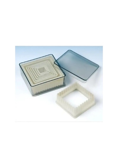 Volovan Set Plastik 6 Lı Kare Dişli Beyaz