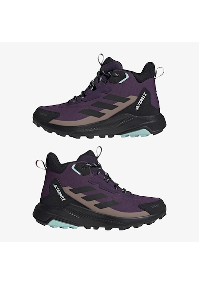 Adidas Terrex Anylander Mid Rain.rdy Kadın Mor Yürüyüş Ayakkabısı Jq9966 Mor