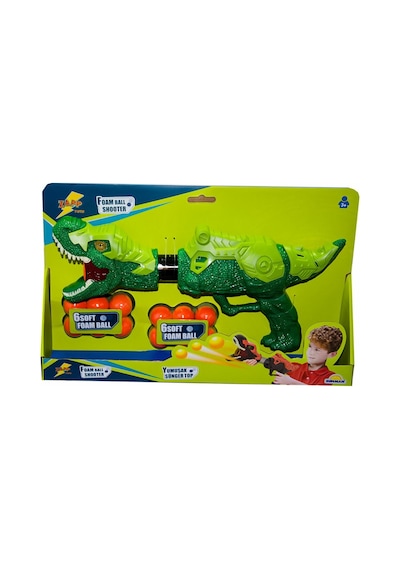 3620 Surat-zap-silah Top Atan Dinozor 12 Toplu 2 Renk - Sunman