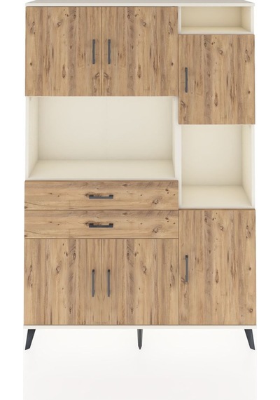 Arges Dolap 9 Raflı 2 Çekmeceli 6 Kapaklı 132x30x195 Aytaşı-çam/çam Atlas Çam/atlas Çam Arges Dolap 9 Raflı 2 Çekmeceli 6 Kapaklı 132x30x195 Aytaşı-çam/çam Atlas Çam/atlas Çam