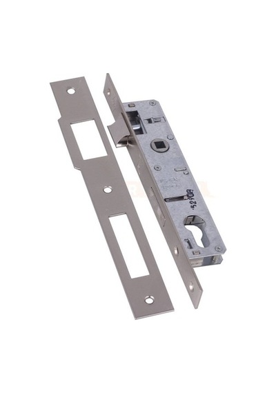Kale 153 20mm Silindirli Daire Kilidi Dar Tip - Nikel- Gövde