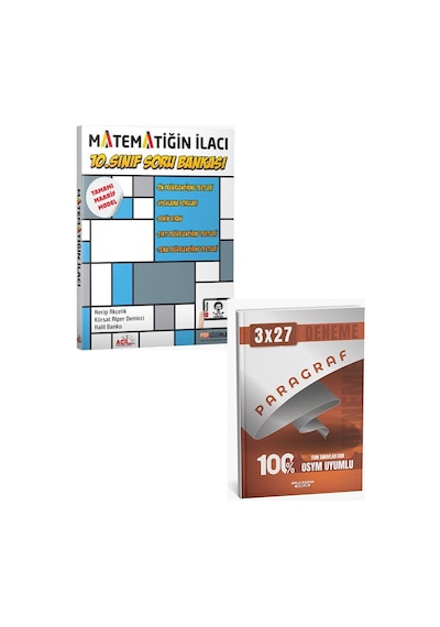 Acil 2027 10. Sınıf Matematiğin İlacı Soru Bankası+anla Kazan Paragraf Deneme