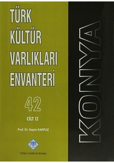 Türk Kültür Varlıkları Envanteri 42 Cilt / Konya (3 Cilt Takım...