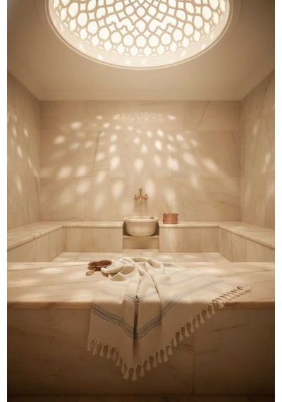 Pamuk , Yumuşak , Lüks Banyo Havlusu Peştamal 100 X 180 Cm - Ten Çok Renkli
