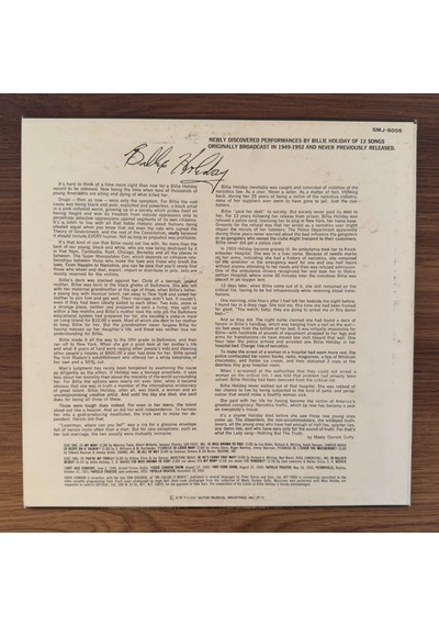 Billie Holiday The Lady Lives Vol.1