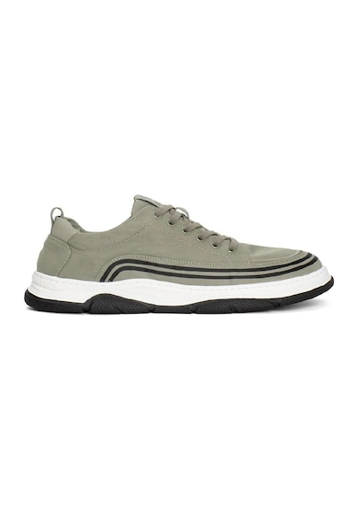 Guja 25y507 Erkek Sneaker Ayakkabı Haki Beyaz