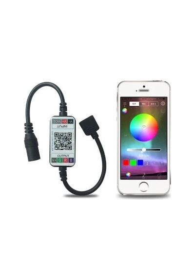 Bolled 5v-24v 3x2 Amper Bluetoothlu Rgb Kontrol Devresi