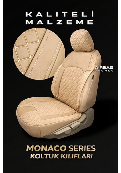 Chrysler Pt Cruiser Hb 2000 2010 Monaco Serisi Eviza Bej Koltuk K