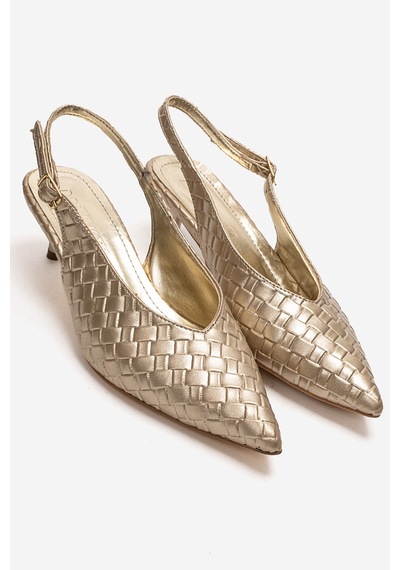Alewomen Gold Hasır Sivri Burun Arka Açık 4 Cm Topuk Boyu Gormi Stiletto Kadın Ayakkabı Altın Hasır Alewomen Gold Hasır Sivri Burun Arka Açık 4 Cm Topuk Boyu Gormi Stiletto Kadın Ayakkabı Altın Hasır