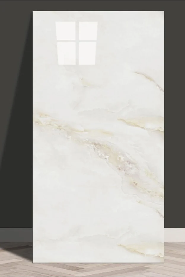 10 Adet 60x30 Pvc Esnek Duvar Paneli Açık Krem