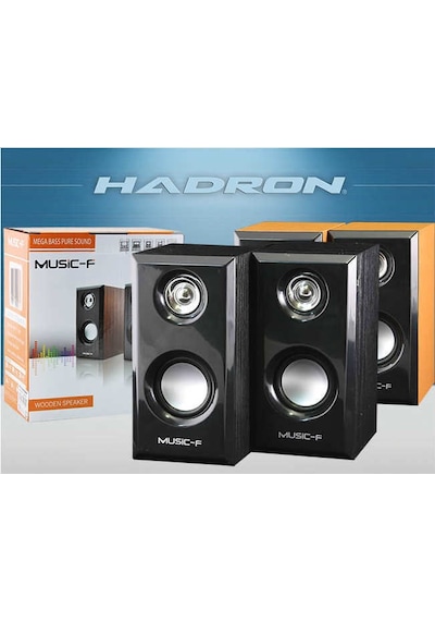 Hadron Hd6030 Ahşap Speaker - Hoparlör - Ses Sistemi