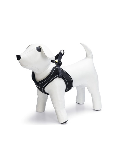 Beeztees Köpek Göğüs Tasması, Neopren, Siyah, S, 38-44cm Siyah