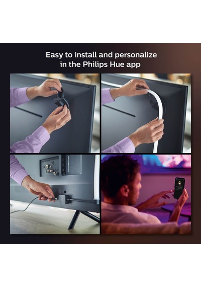 Philips Hue Akıllı Led Ampul 20 W Gradient Lightstrip 65 İnch Rgb Renkli Işık Şerit Diğer