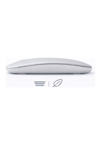 Type-c Şarjlı Bluetooth Mouse Apple Uyumlu MacBook iPad Laptop İnce Gövde Dongle Ve Kablo Dahil 13754
