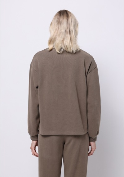 Colin's Colins Regular Fit Yuvarlak Yaka Düz Kadın Bej Sweatshirt Cl1076453 Q1.v2 Lbr Light Brown