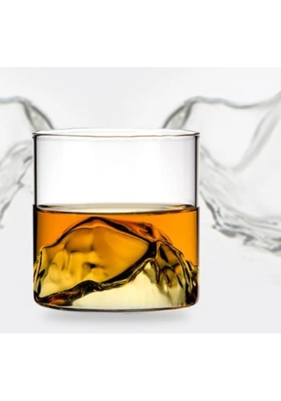 Buzdağı Görünümlü Viski Shot Bardağı