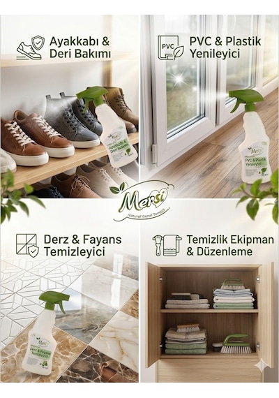 Bitkisel İçerikli Genel Temizleyici 750 Ml - %100 Vegan Çok Amaçlı Sprey Temizlik Sıvısı